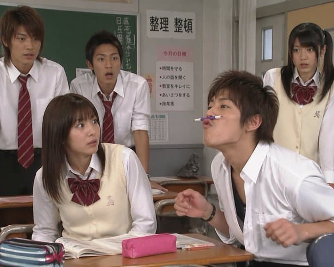 Millennium Japanese School Comedy Scene
