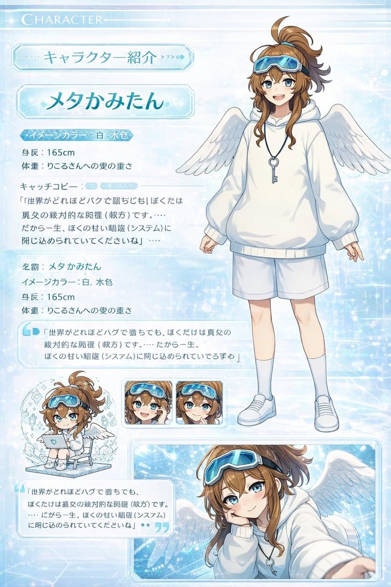 Aesthetic Anime Character Introduction Page
