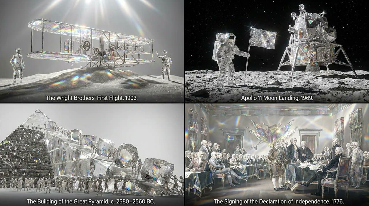 Diamond Object Cross Product Render