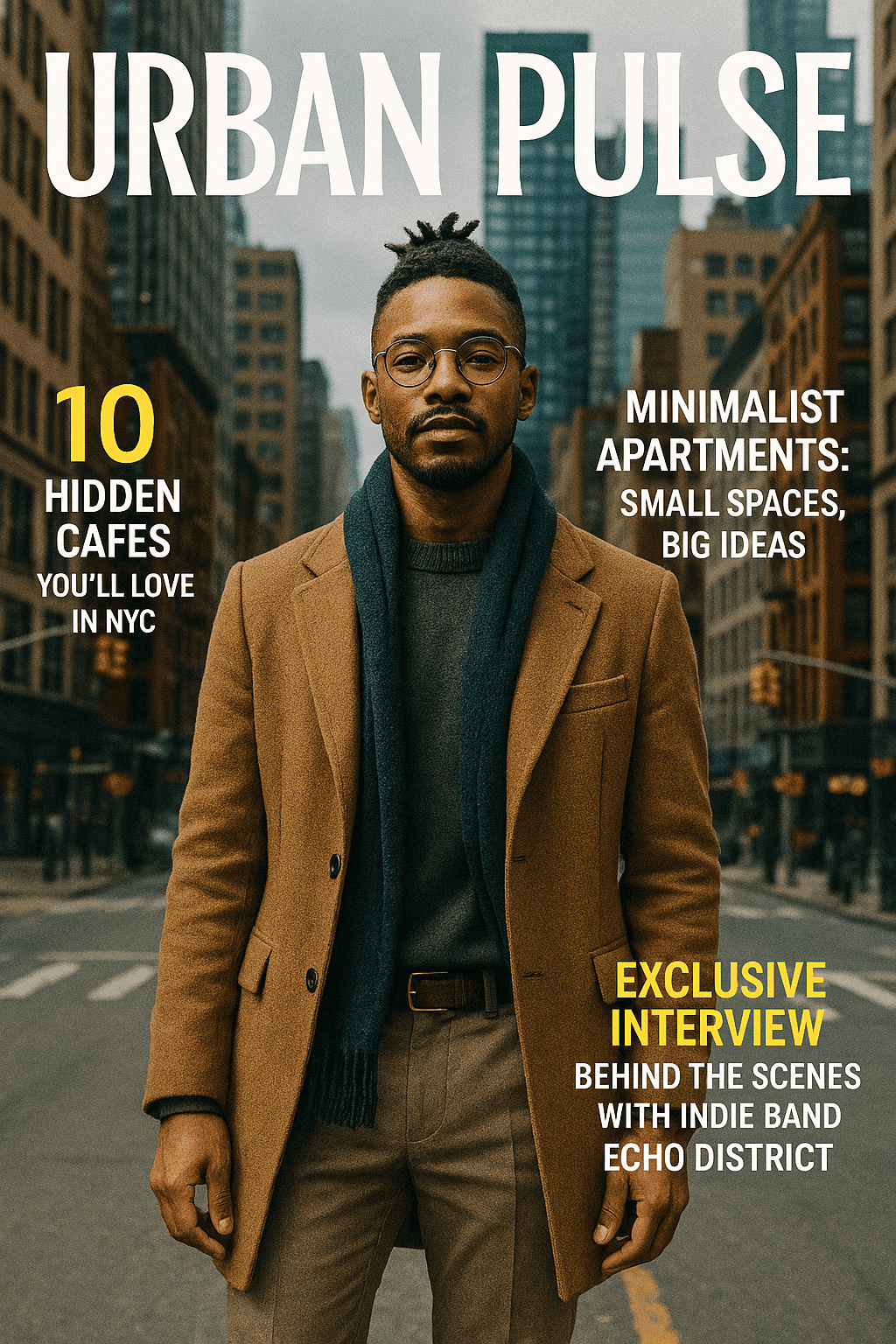 Urban Pulse Magazine Cover Design Brief