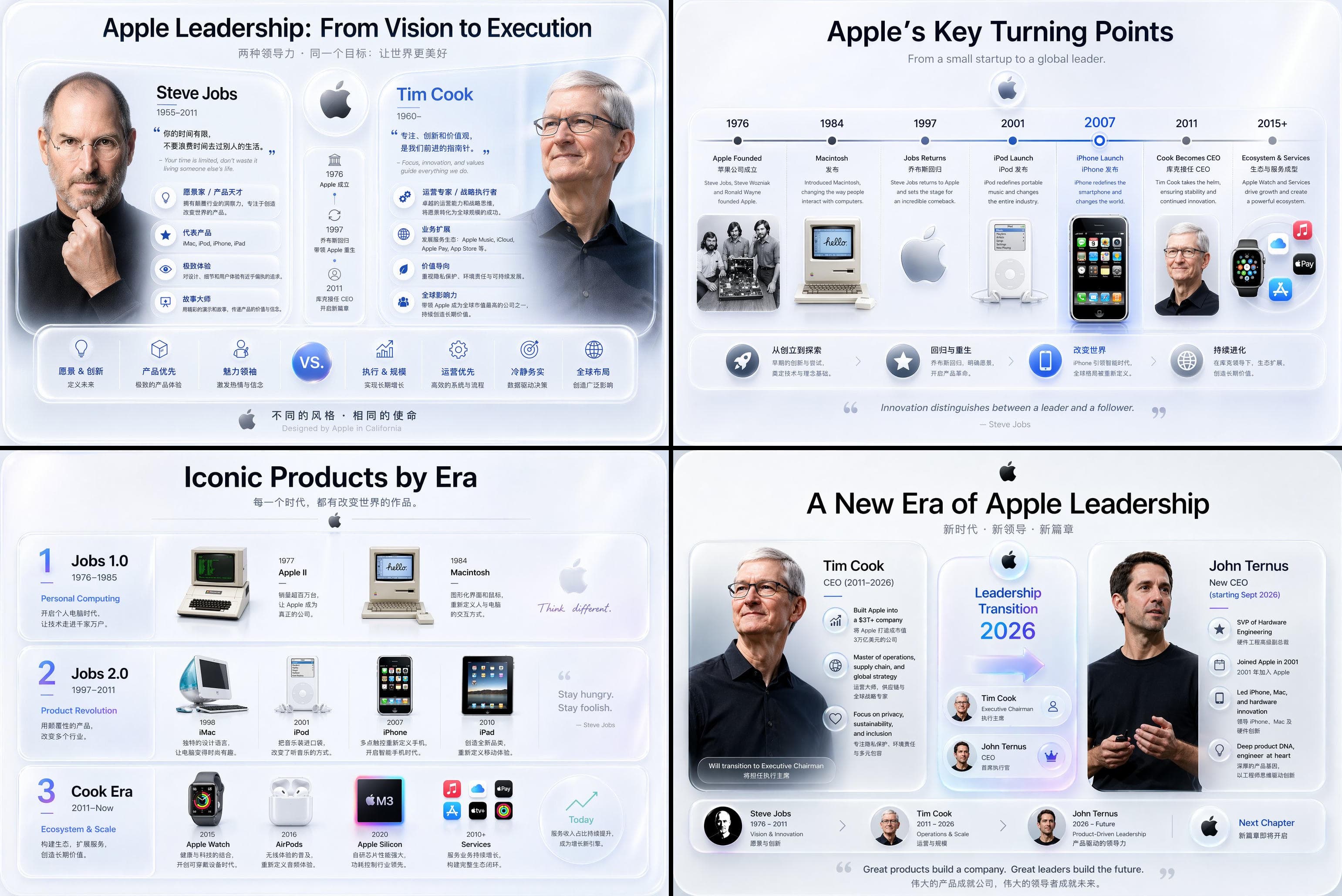 Apple Liquid Glass Style PPT